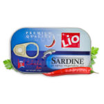 Sardine con peperoncino in olio vegetale Lio 125gr